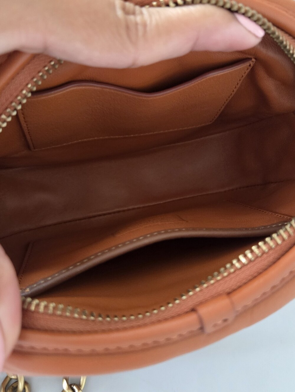 Coach 1941 Quilted Leather Crossbody Camera bag in Canyon - Picture 6 of 12